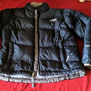 North face puffer jacket 550